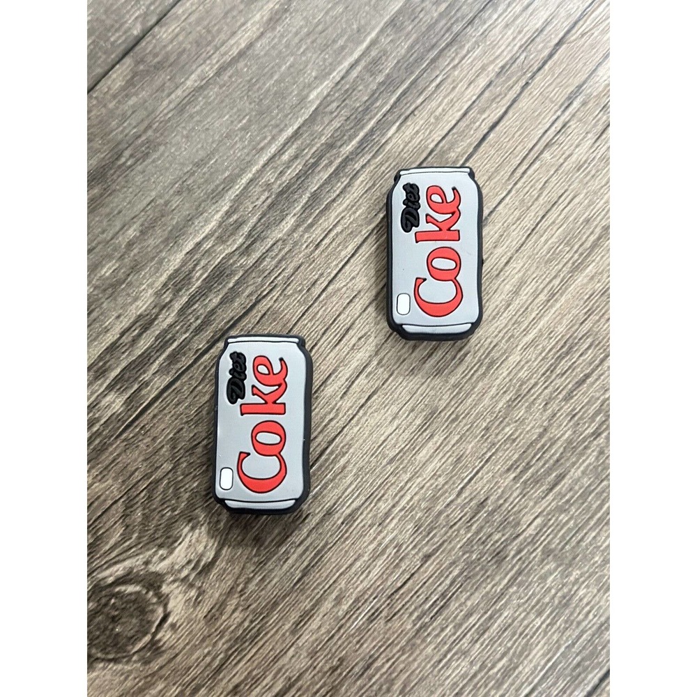 Diet Coke Soda Charm For Crocs Shoe Charms - 2 Pieces